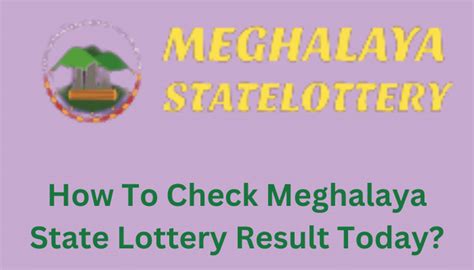 meghalaya state lottery result today 8pm|LIVE DRAW .